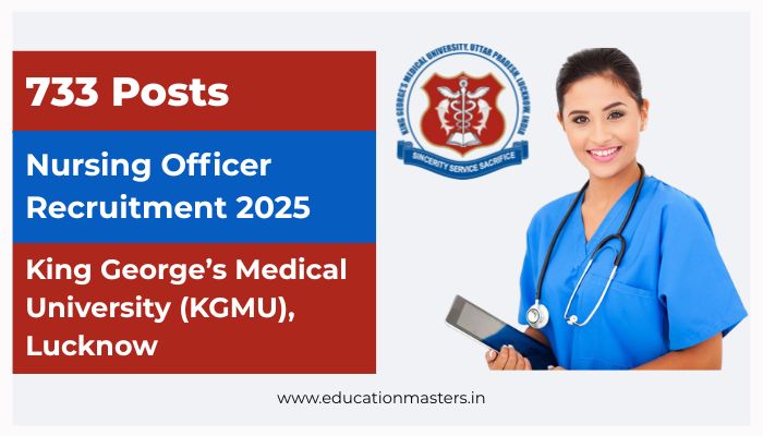 KGMU Nursing Officer Recruitment 
